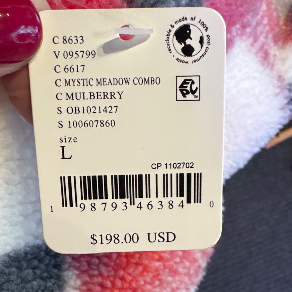 FP Movement by Free People hit the slopes Fleece Jacket - Pink, White, Black - Picture 3 of 6